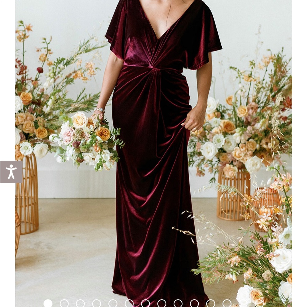Revelry Gwen Dress Terracotta